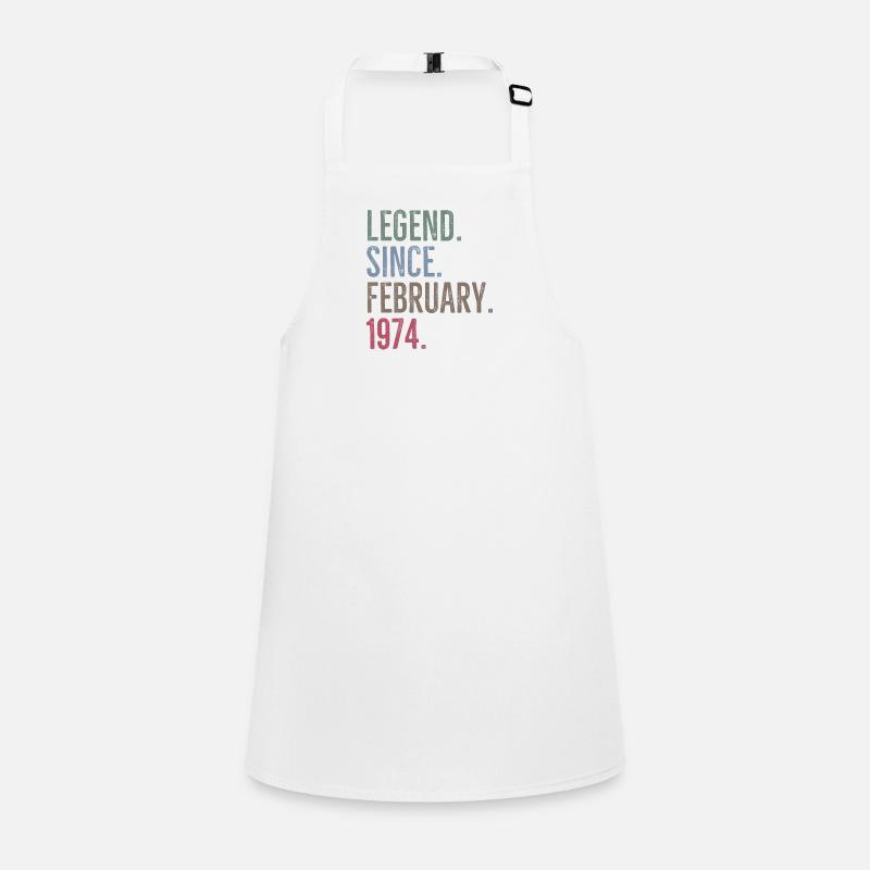 Legend Since February 1974 Children's Apron