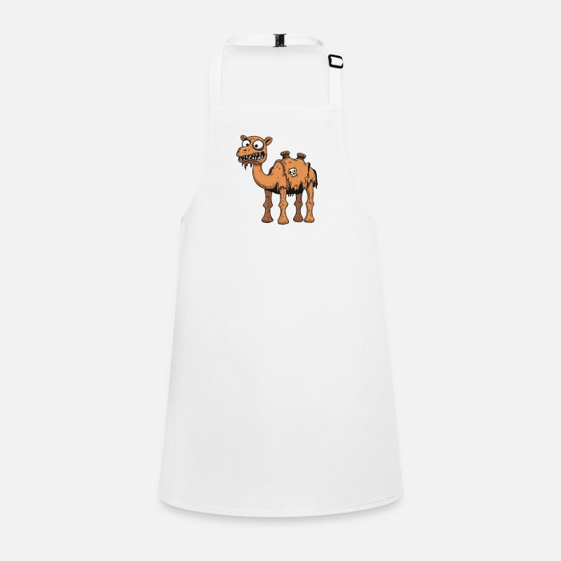 Camel Halloween Comic Funny Children's Apron
