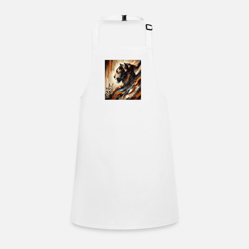 Abstract Tiger Children's Apron