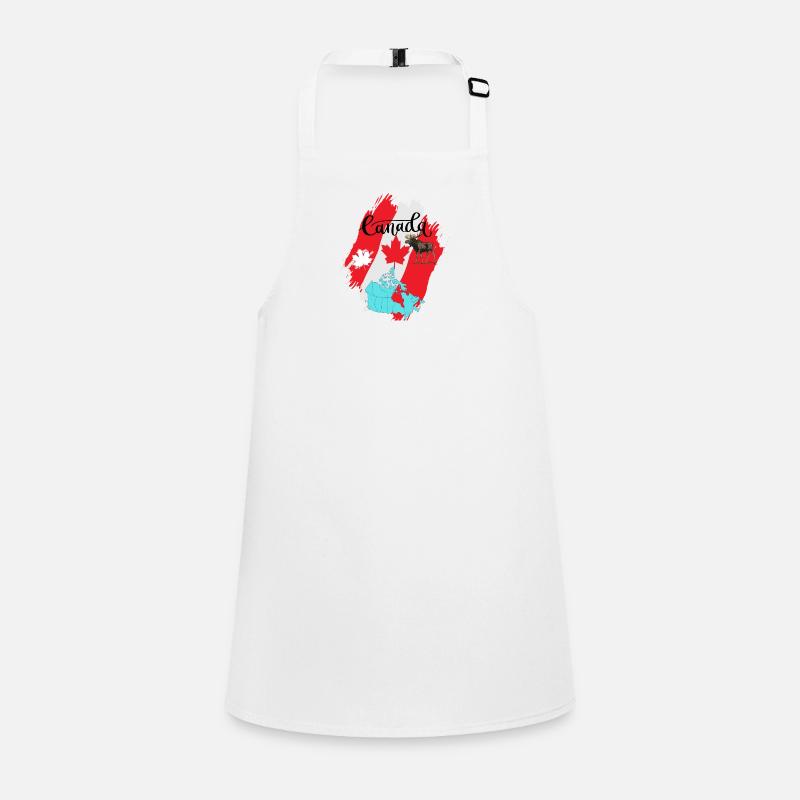 Canada, maple leaf. Children's Apron