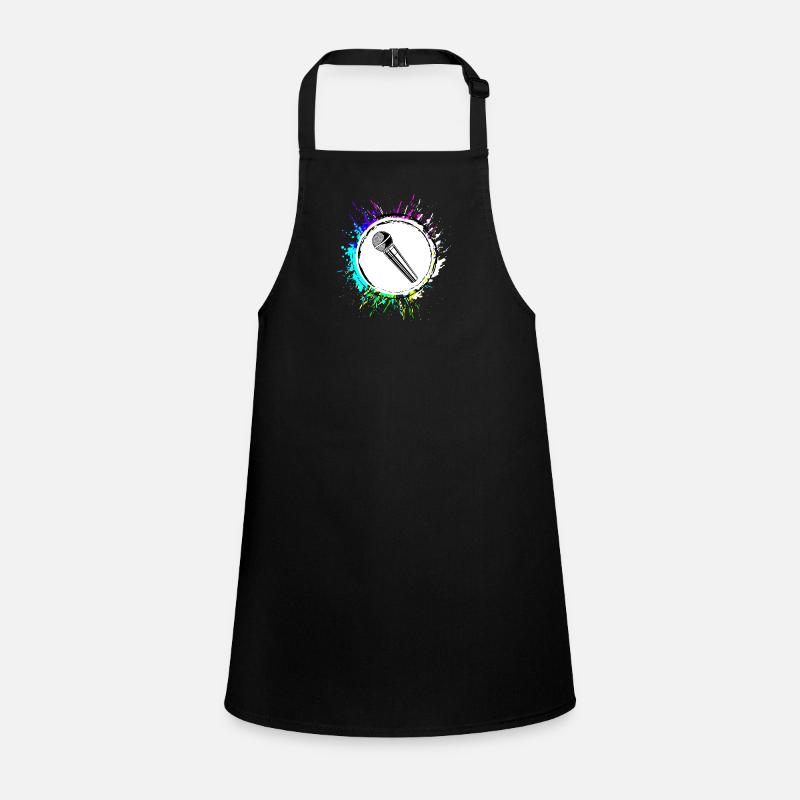 Microphone Icon Children's Apron