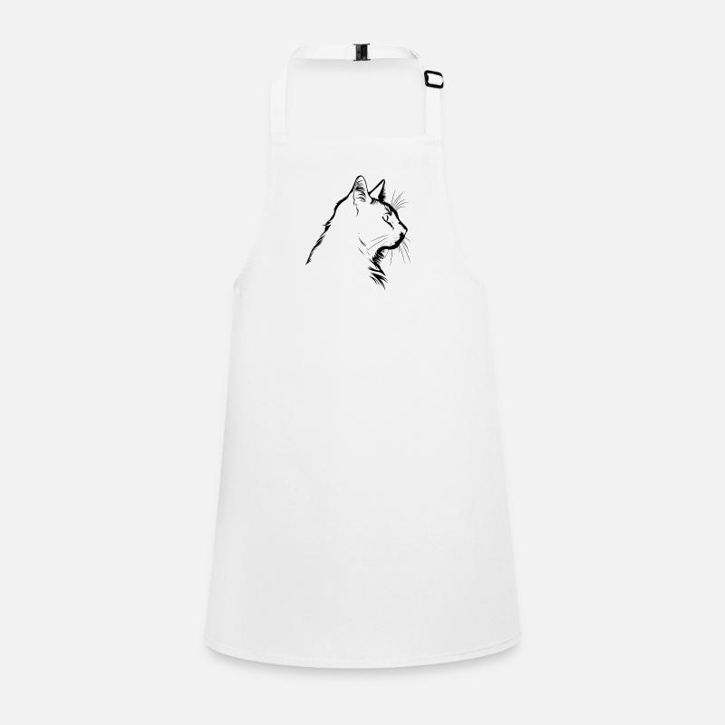 Chat, Motif De Chat Tablier Enfant
