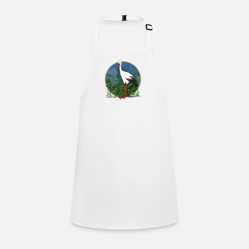 Oiseau cigogne Tablier Enfant