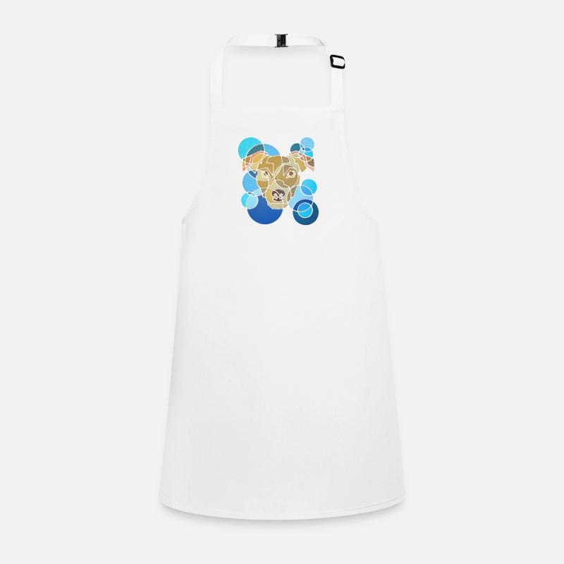 Dog Geometry Children's Apron