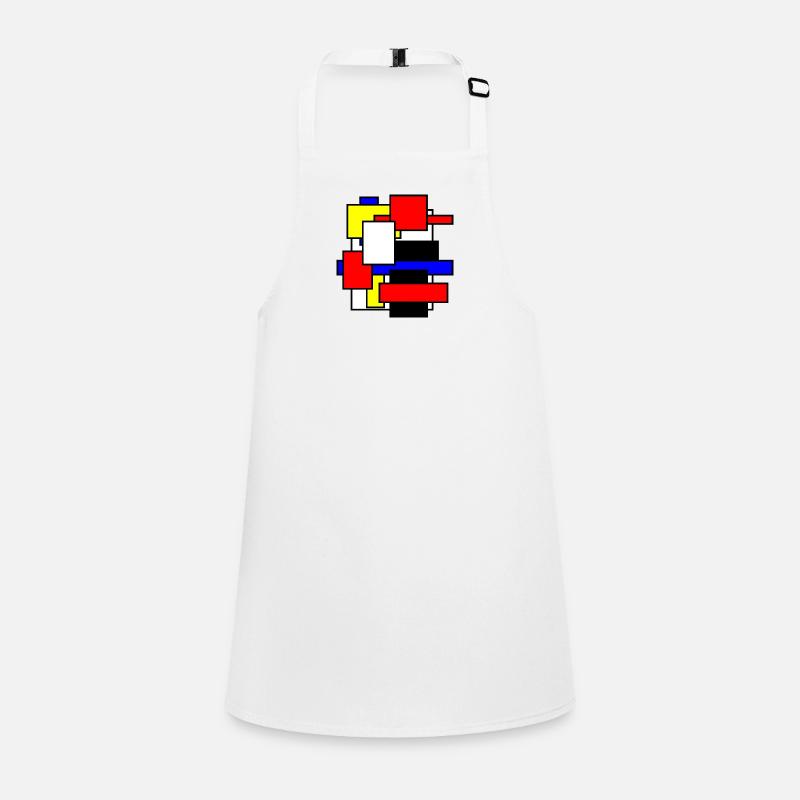 Mondrian Inpiration 2nd edition Children's Apron