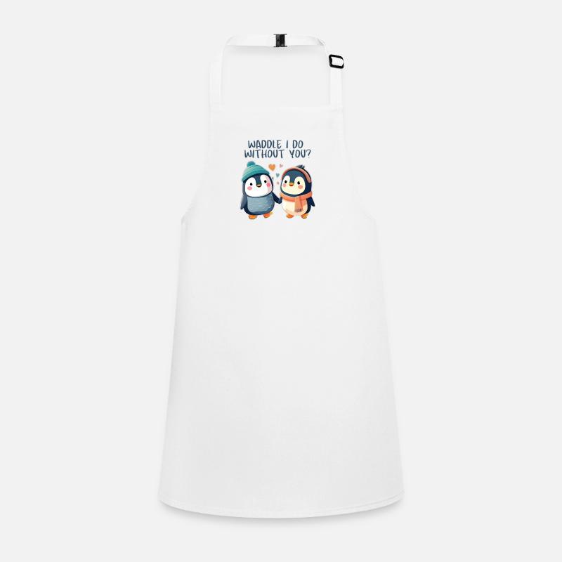 Waddle I Do Without You Children's Apron