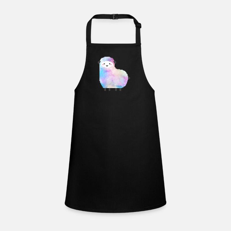 Mouton mignon Pixel Art Tablier Enfant