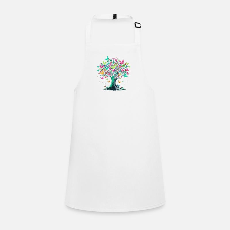 Butterfly Tree Nature Predator Insect Children's Apron