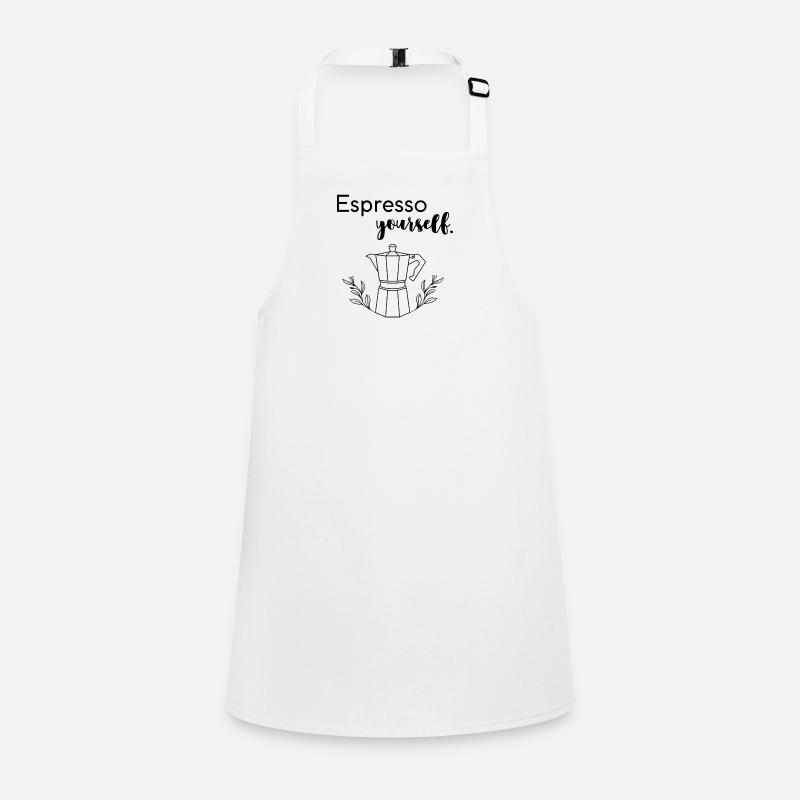 Espresso yourself Schürze für Kinder
