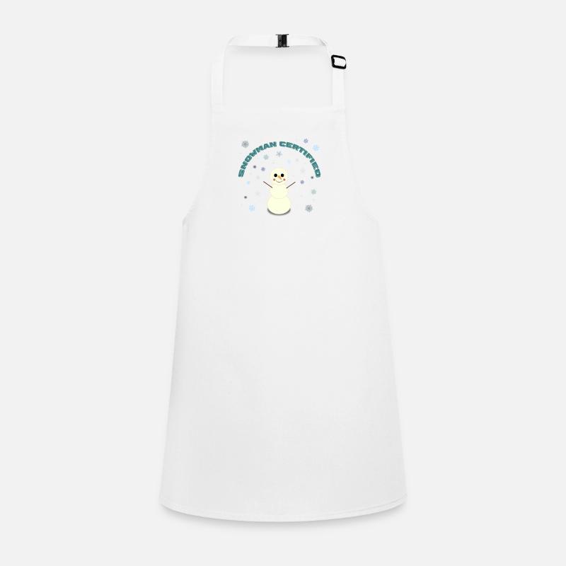 Snowman Certified Children's Apron