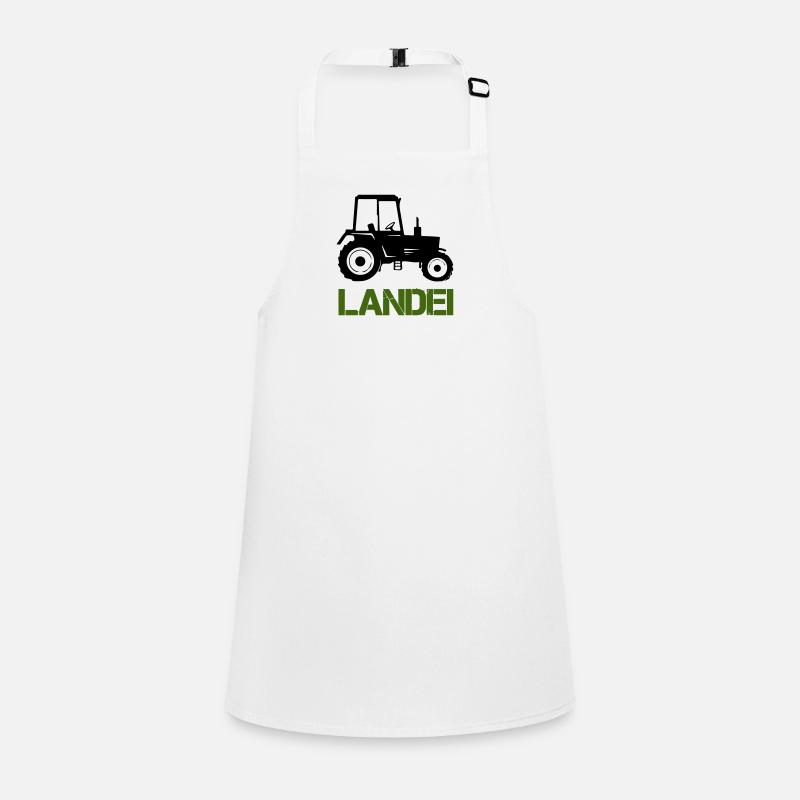 Tractor Landei Children's Apron