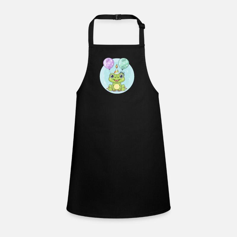 Frosch Geburtstag Baby Schürze für Kinder