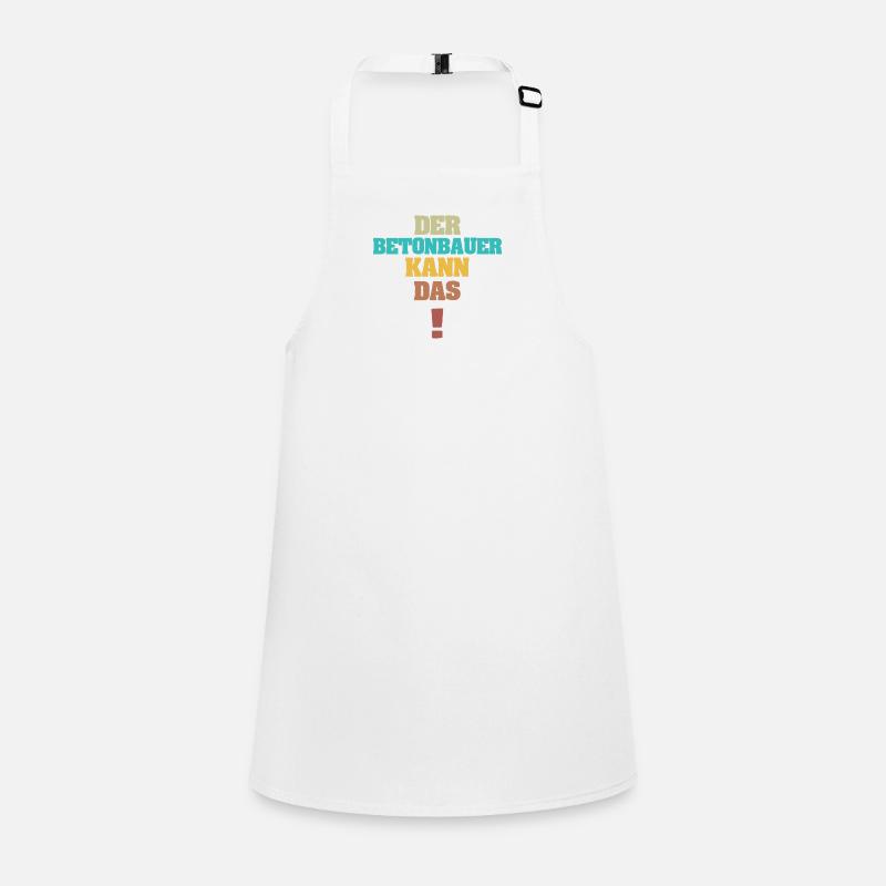 Gift for concrete worker Children's Apron
