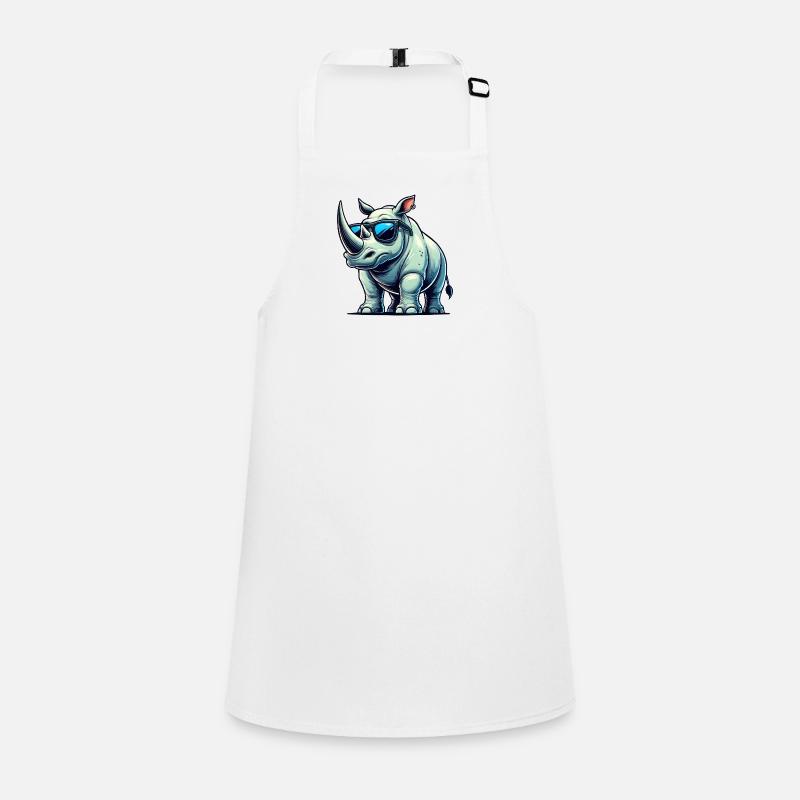 Rhino Comic Children's Apron
