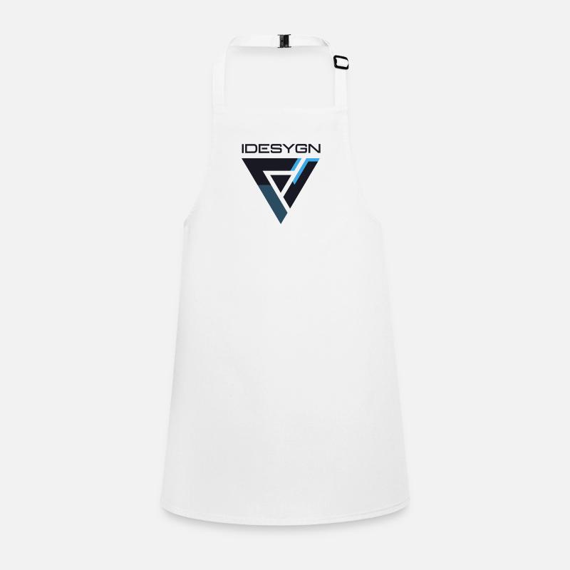 Futuristic-iconic-logo Children's Apron
