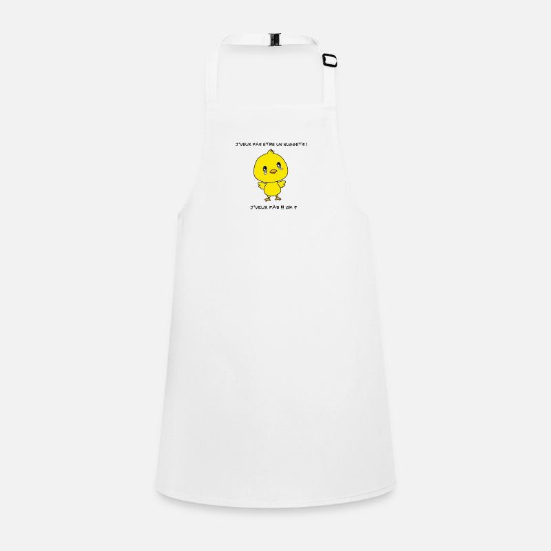 Nuggets - Tablier Enfant - blanc