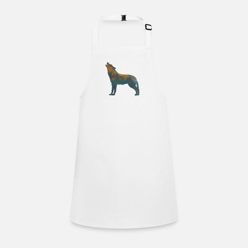heulender Wolf Children's Apron