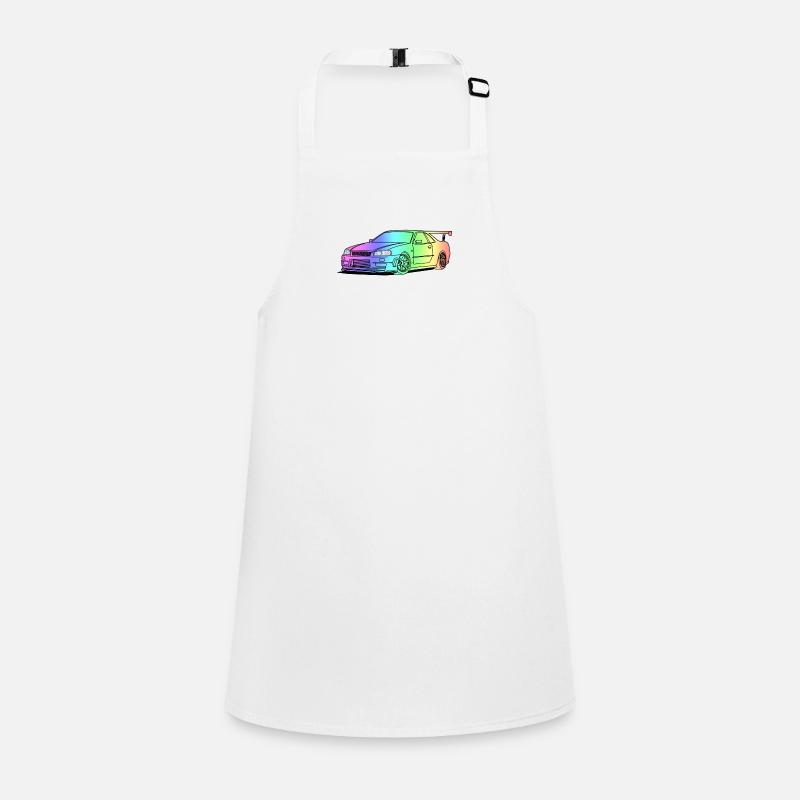 colourful car Children's Apron