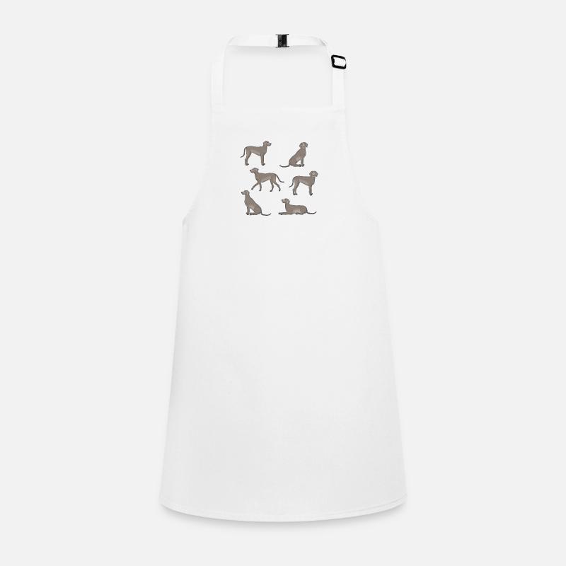 Weimaraner selection Children's Apron