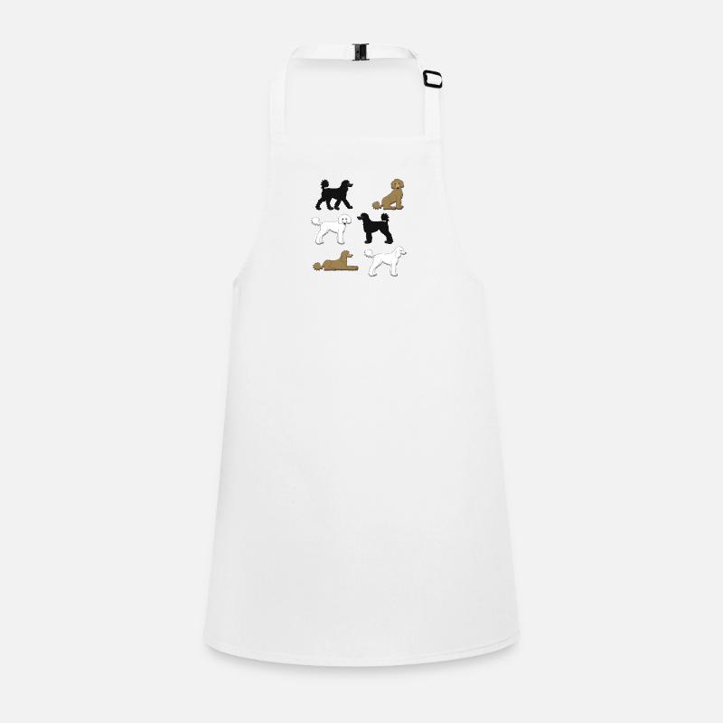 Poodle selection Children's Apron