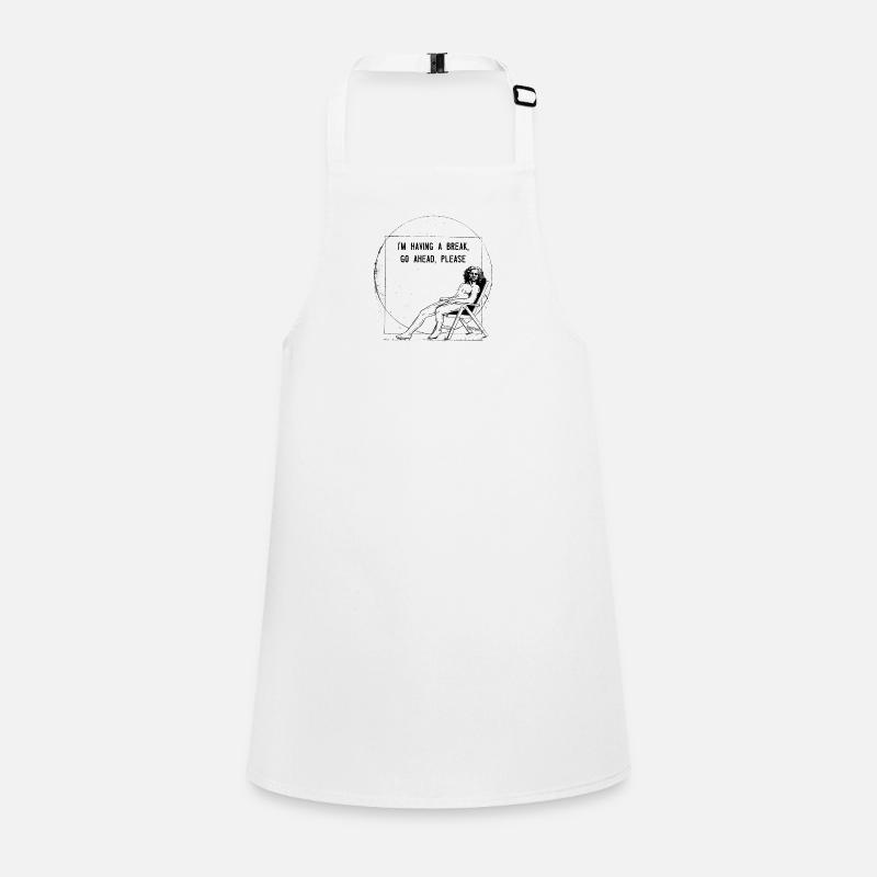 Leonardo Da Vinci Children's Apron