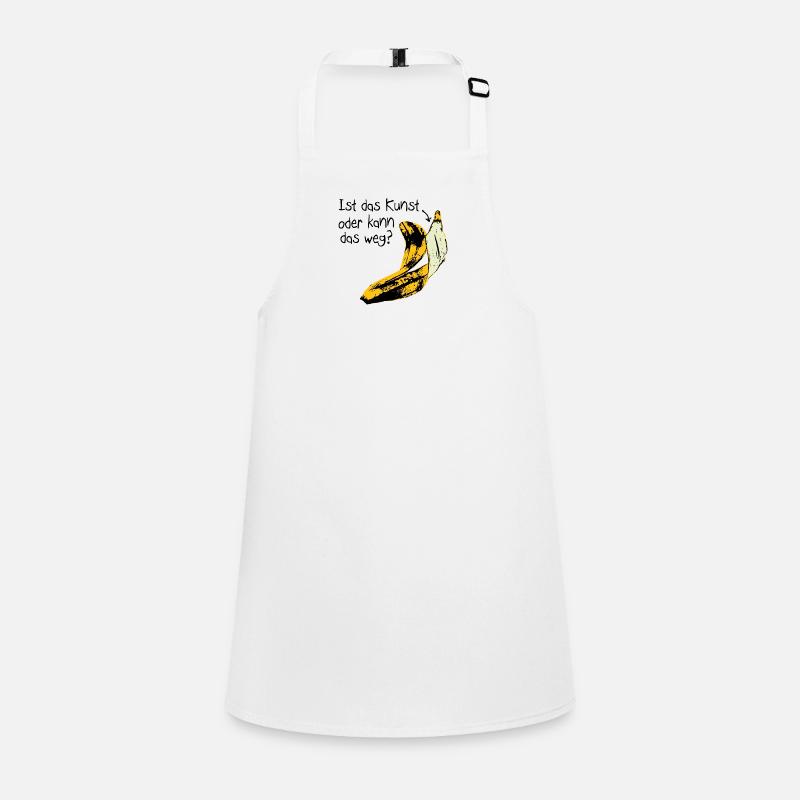 Ist das Kunst oder kann das weg? Schürze für Kinder