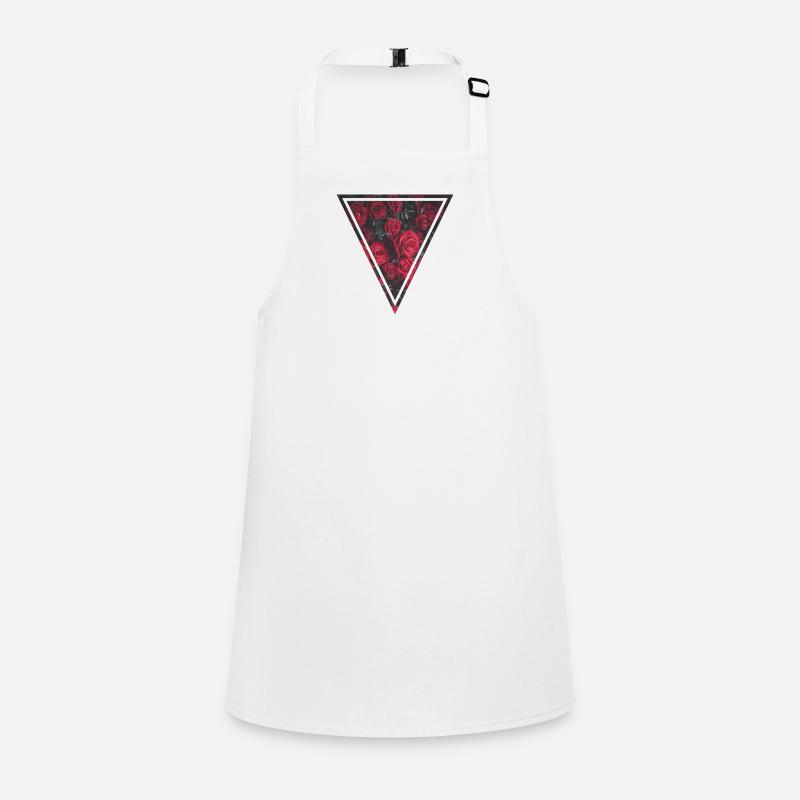 Roses Triangle Children's Apron