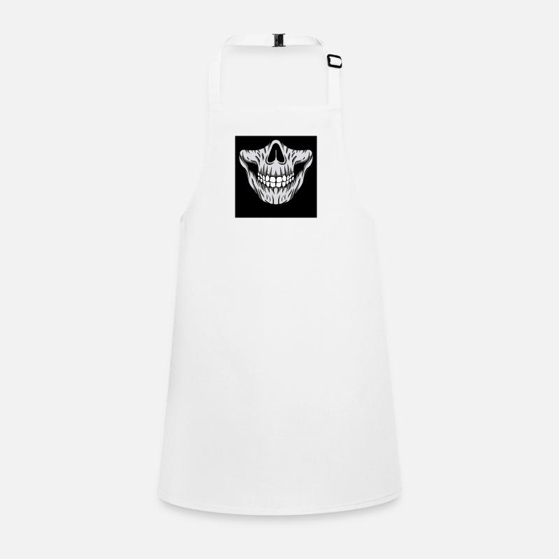 Face mask breathing mask mask skull Children's Apron