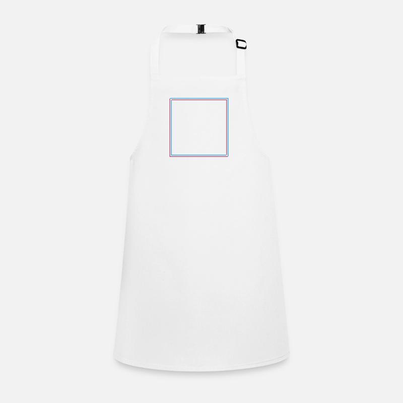 Square Rectangle 3D Children's Apron