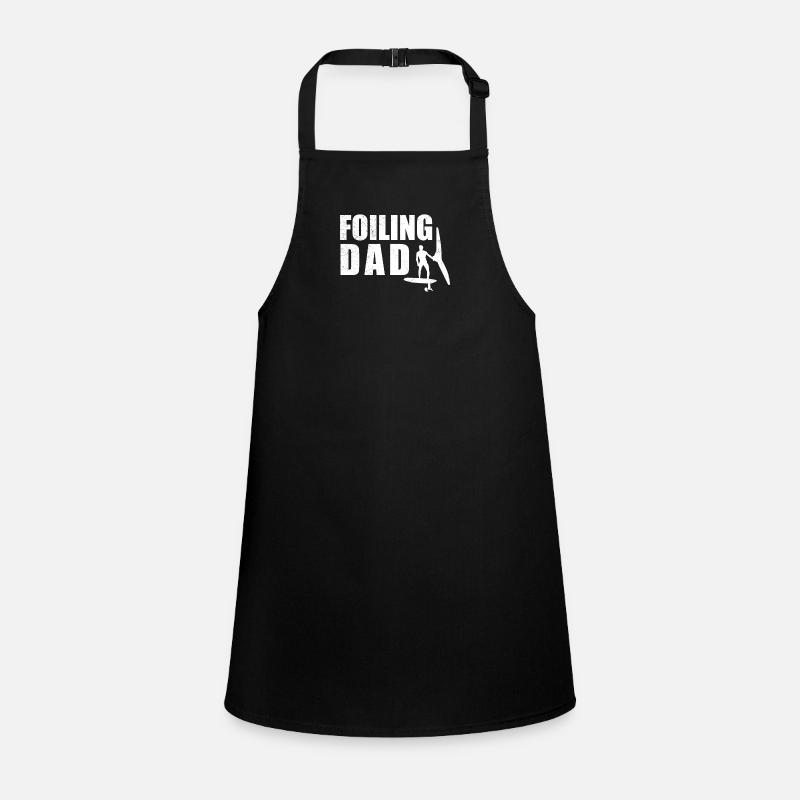 Surfer Foiling Papa Wingfoil Wingfoiler Cadeau Tablier Enfant