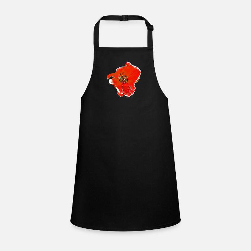 Flowers Rose orange Children's Apron
