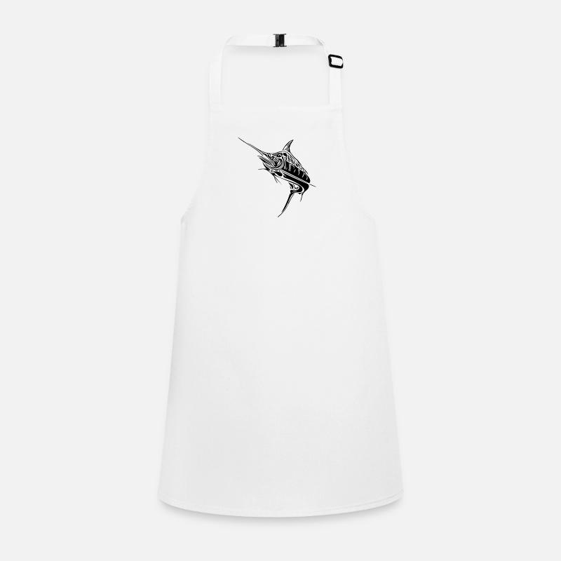Elegant swordfish predatory bony fish Children's Apron