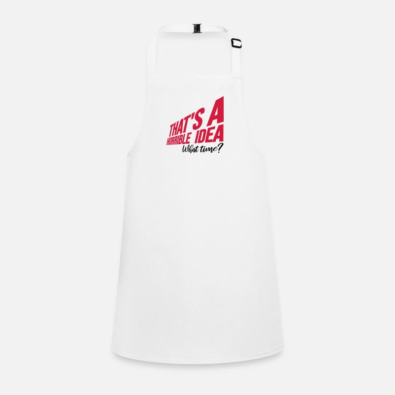 Thats a horrible Idea Children's Apron