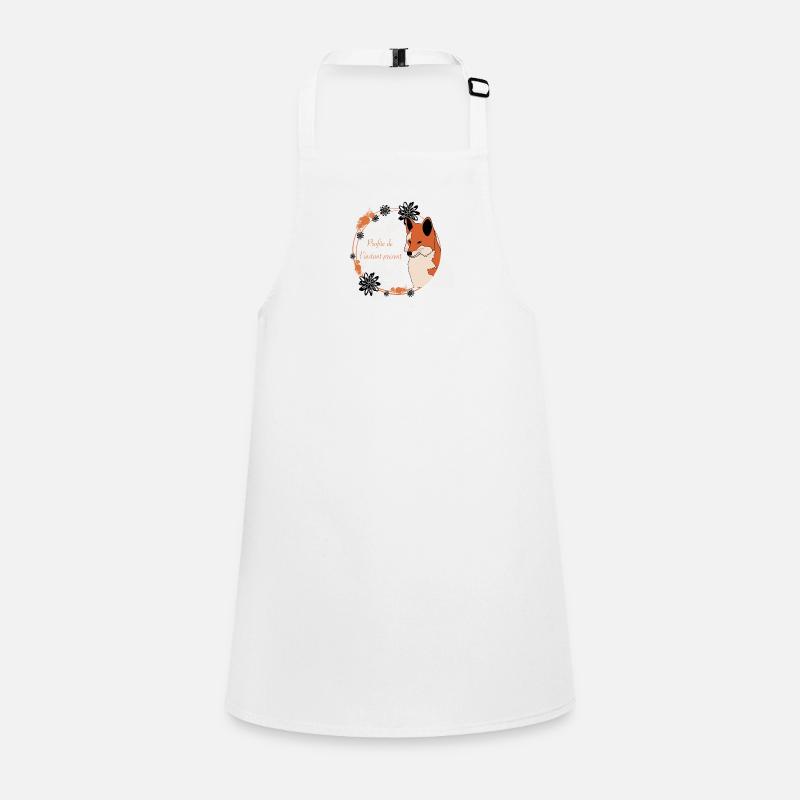 Renard profite de l’instant présent Tablier Enfant