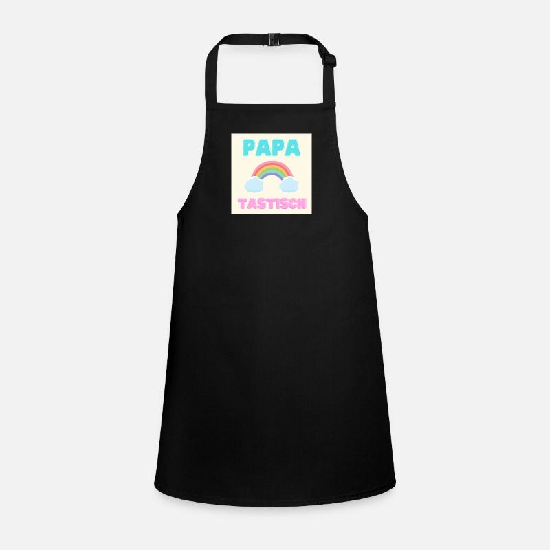 papatastic - Rainbow (Rainbow) Version Children's Apron