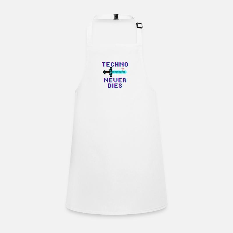Techno Never Dies - Design Children's Apron