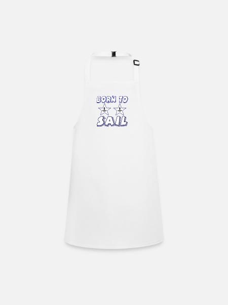 Voile - Tablier Enfant - blanc - Devant
