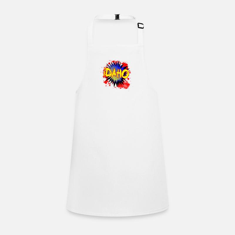 Idaho Comic Exclamation Children's Apron