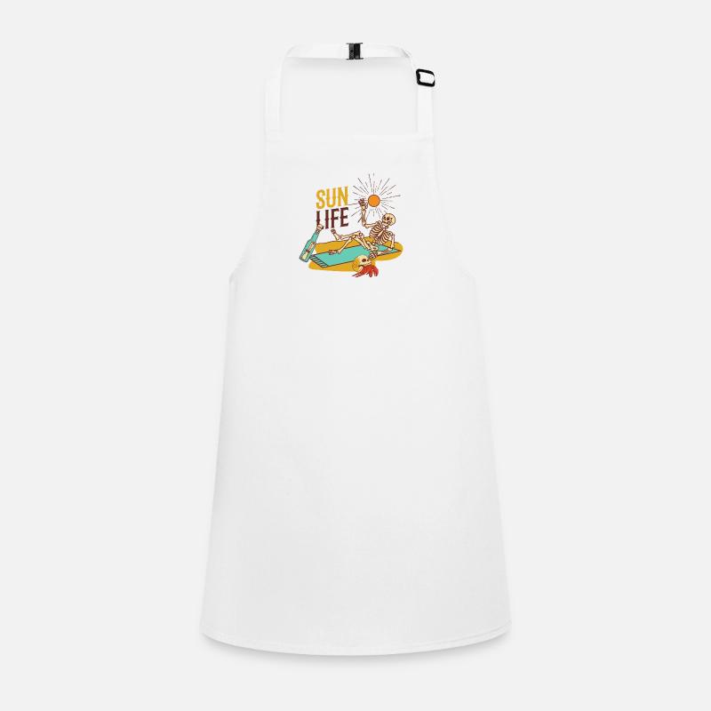 Squelette plage Tablier Enfant