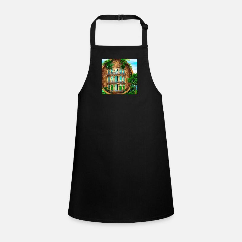 Abstract columns in natural surroundings Children's Apron