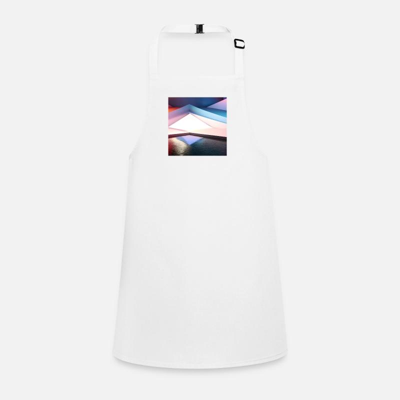 Geometric, 3D Digital Art Design Children's Apron