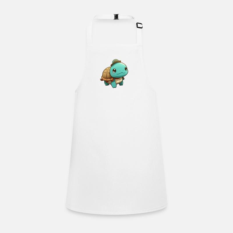 Doki the little turtle Children's Apron
