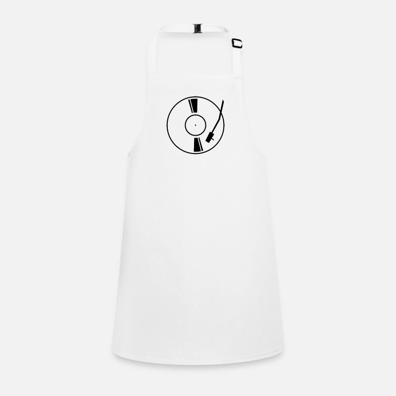 Disque vinyle noir Tablier Enfant