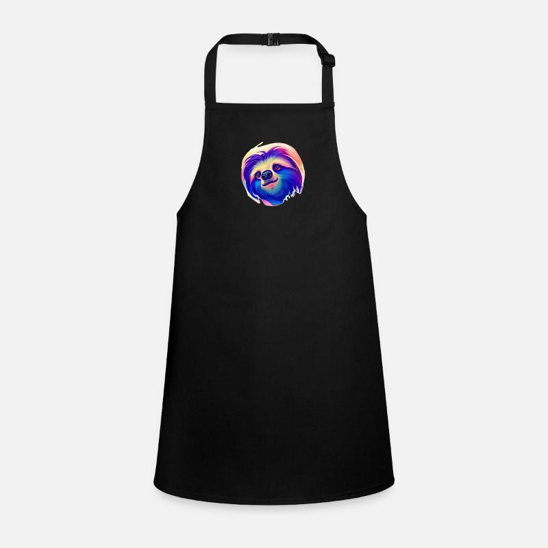 Sloth Sloth Drawing Fatigue Sloths Children's Apron