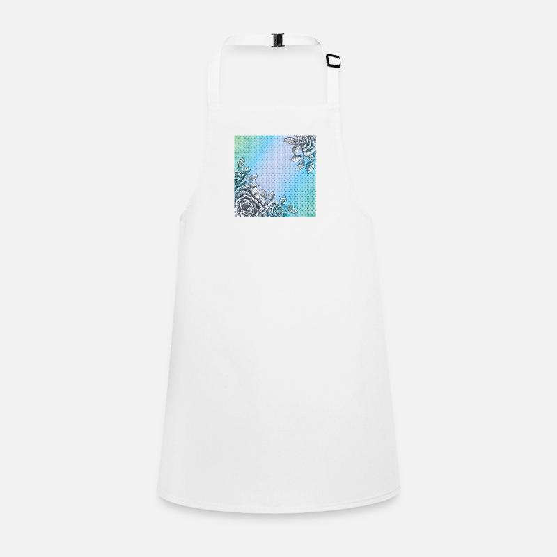 Rose background Children's Apron