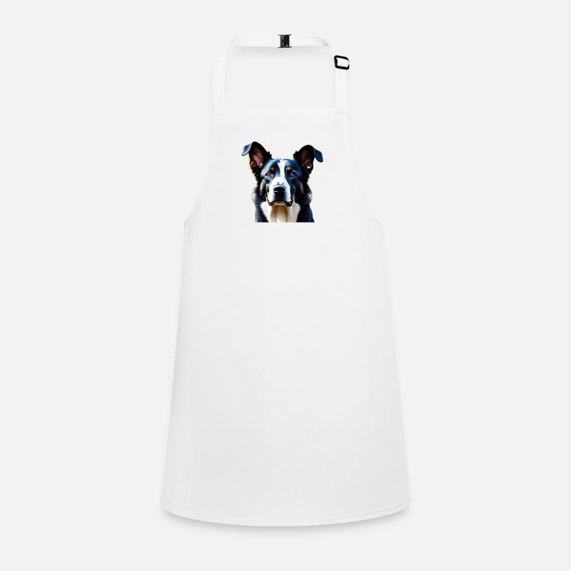 Tricolor dog Children's Apron