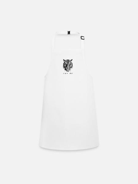 Try me - Children's Apron - white - Front