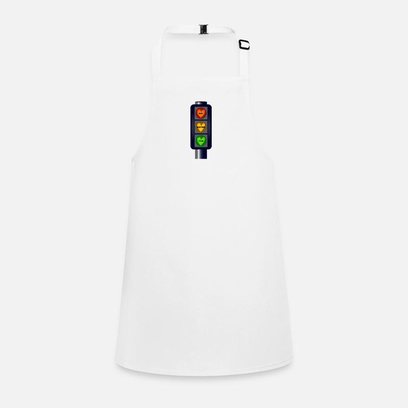 Yes No Maybe Traffic Lights Children's Apron