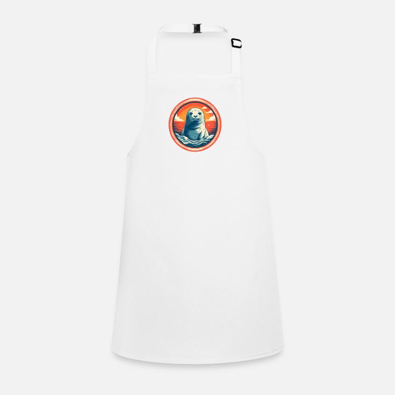 Cute seal Children's Apron