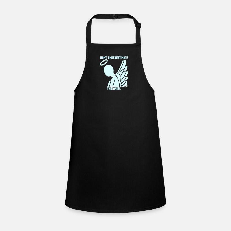 do not underestimate this angel Children's Apron